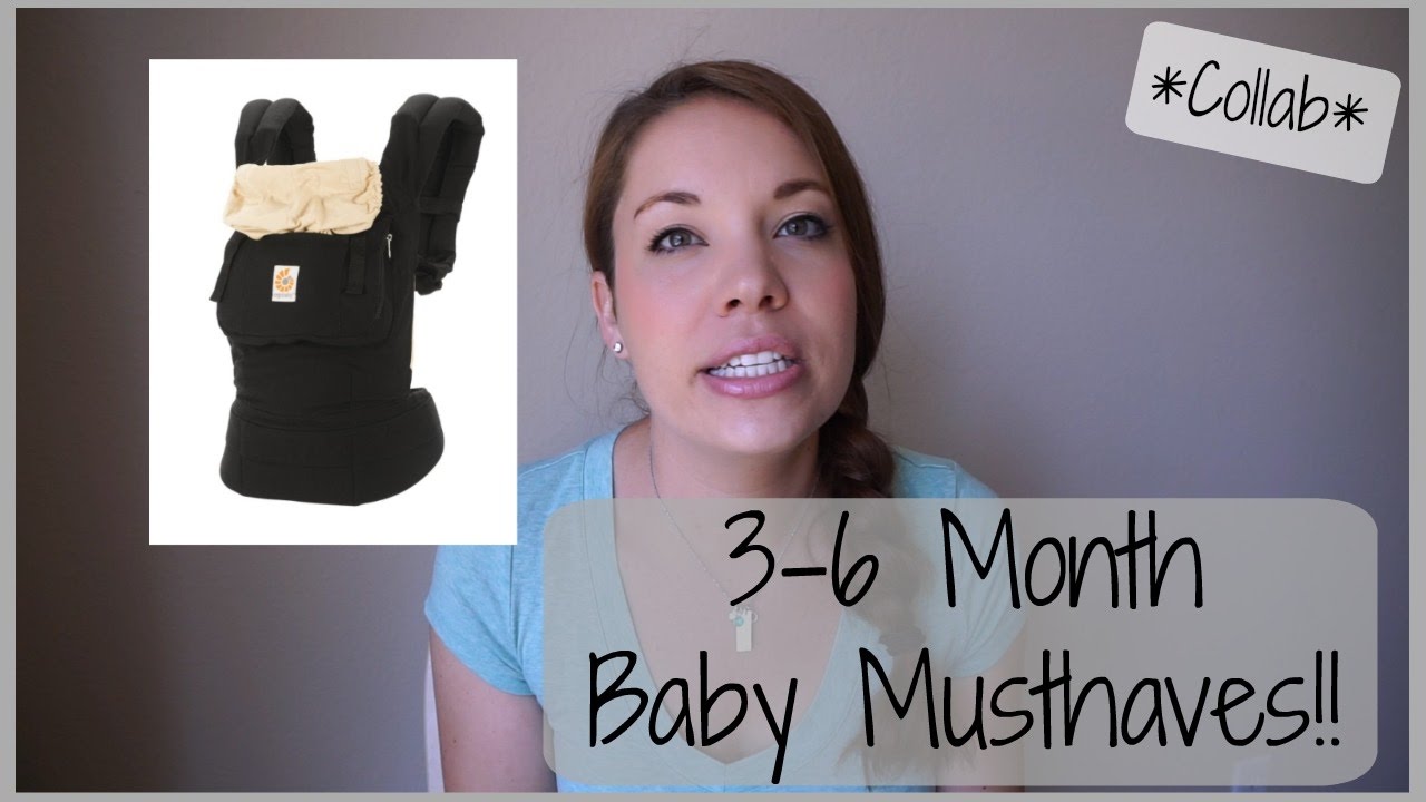 3 To 6 Month Baby Musthaves!! - YouTube