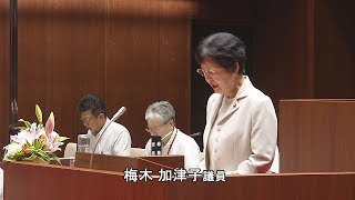 大洲市議会平成２９年６月定例会　質疑・質問　梅木加津子議員