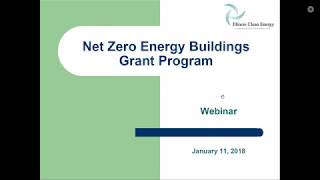 ICECF Net Zero Energy Building Grant