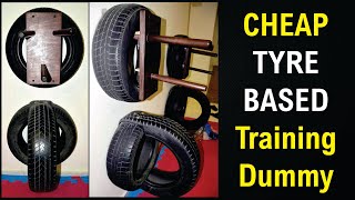 Jeet Kune Do (JKD) - Wooden Dummy Training (Cheap Tire Based Training Dummy)