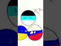 Pov Russian empire/Soviet/Russia: #countryballs #shorts