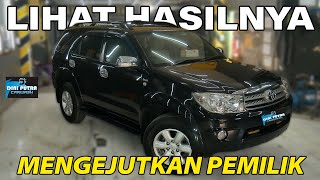 TIDAK DISANGKA JADI BARU LAGI !! Salon Total TOYOTA FORTUNER 2.5 G 2012