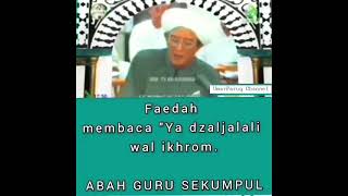 Amalan Agar Dapat Kemulian,Keramat Dan Wibawa || Abah Guru Sekumpul #shorts