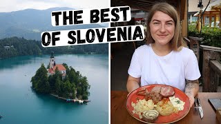 The BEST of SLOVENIA! 🇸🇮 Lake Bled, Bohinj & incredible food!