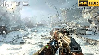 Metro Exodus (PS5) 4K 60FPS HDR + Ray Tracing Gameplay - (PS5 Version)