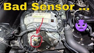 Location & Replacement Of Faulty Fuel Temperature Sensor In Mercedes 2.2 CDI OM 646 Diesel Engine