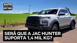 JAC Hunter com 1,4 mil kg na caçamba mantém conforto e bom desempenho | Auto RECORD