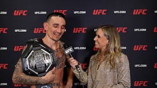 Max Holloway UFC 300 Backstage Interview