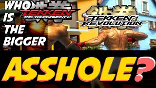 Tekken Experiment:  Who Is The Bigger Asshole?  TTT2 or Tekken Revolution Players?