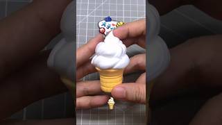 emoji 🍦｜冰淇淋 #clayart #clay #黏土 #粘土 #shorts #emoji