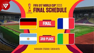 Jadwal AKHIR Piala Dunia FIFA U17 Indonesia 2023