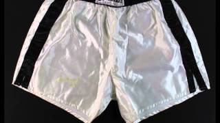 Auction: Muhammad Ali Signed Everlast Boxing Shorts (GA LOA)