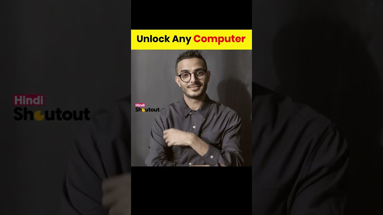 Unlock Any Computer Password How to Unlock Computer Password Amazing Facts Facts #shorts