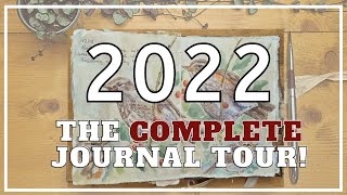 Complete 2022 Nature Journal Flipthrough | Sketchbook Tour