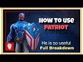 How to use Patriot Effectively |Full Breakdown| - Marvel Contest of Champions