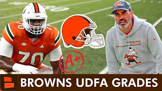 Browns UDFA Grades: All UDFAs That Signed With Cleveland After The 2024 NFL Draft