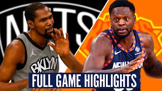 NETS vs NY KNICKS | NBA HIGHLIGHTS 2021 SEASON