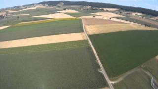 Awesome Tricopter crash from 150 meters altitude