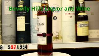 Macallan 25 Years Single Malt Scotch Whiskey | Call Us at 323.655.9995