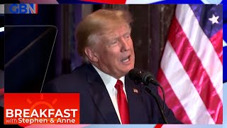 Donald Trump made his first public 2024 presidential campaign appearance | Steve Gill discusses