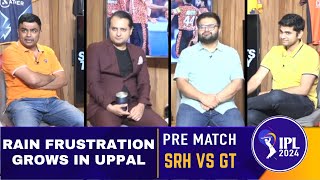 LIVE IPL 2024: SRH vs GT toss delayed at Uppal due to rain | Sports Today