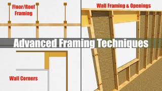 A Short Guide to Advanced Framing Details (vs. Traditional Framing)