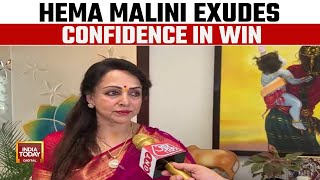 Lok Sabha Election: Hema Malini exudes confidence in win | India Today News