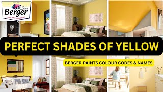 Top 10  Yellow paint color codes Berger Paints ! Berger Paints Yellow Colour Codes | Yellow Colour