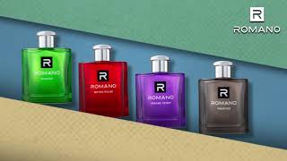 This is ROMANO World, Time to elevate yourself. A fragrance for every man.