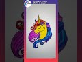 Unicorn Drawing |unicorn| |colourful|#drawing#art #unicornhorsedrawing#shorts#short#viral#today