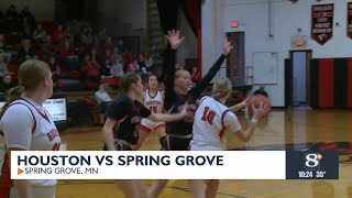 Highschool basketball: Houston vs. Spring Grove