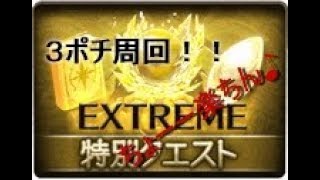 【グラブル】極光の試練  楽ちん3ポチ編成紹介！次回の半額のために！