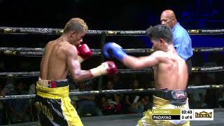 Mark Andrew Antonio vs Michael Padayag 5th round KO