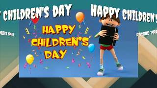 Children's day wish WhatsApp video//ಮಕ್ಕಳ ದಿನಾಚರಣೆಯ ಶುಭಾಶಯಗಳು//by Sathish all in one Kannada