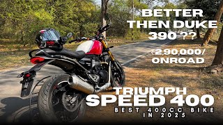 speed 400  ride review- 2025 | better then classic 350 and duke 390 ?? | @skybhp