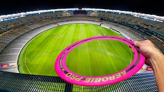 Can The World Record Frisbee Fly The Length Of This Stadium?