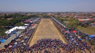 KERAPAN SAPI PIALA PRESIDEN 2019 - DRONE ULTRA HD VIDEO 4K