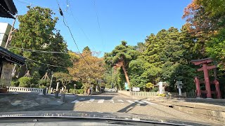 【4K ドライブ BGM】新潟県弥彦神社へ、そして弥彦山スカイラインへ