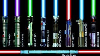 EVERY SINGLE Lightsaber Color Meaning Explained (CANON)
