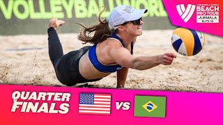 Nuss/Kloth vs. Barbara/Carol - Quarterfinal Highlights Jurmala 2022 #BeachProTour