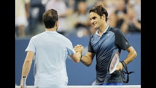 Roger Federer vs Adrian Mannarino - US Open 2013 3rd Round: Highlights