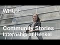 Being an Intern at Henkel Adhesives Technologies | WHU Community Story