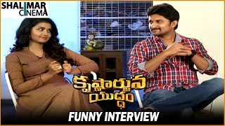 Nani And Anupama Parameswaran Funny Interview || Krishnarjuna Yuddham Movie || Shalimarcinema