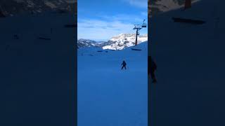 Skiing in ENGELBERG #shorts #skiing #engelberg #Switzerland #titlis #viral #snowsports #trending