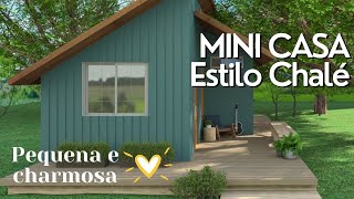 Mini Casa Estilo Chalé