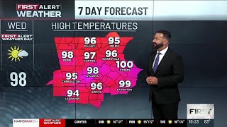 First Alert Forecast: Dangerous Heat Set to Return Next Week