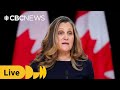 Freeland, LeBlanc respond to Trump tariff threat