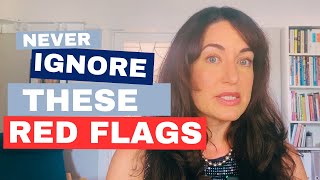 Red flags to watch out for early on in dating