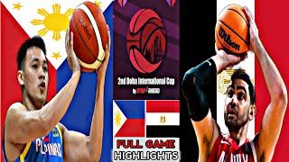 GILAS PILIPINAS VS EGYPT FULL GAME HIGHLIGHTS | PUYATAN ANG LABAN.