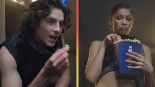 Zendaya and Timothée Chalamet's Sexy Popcorn Ad SHOCKS Fans